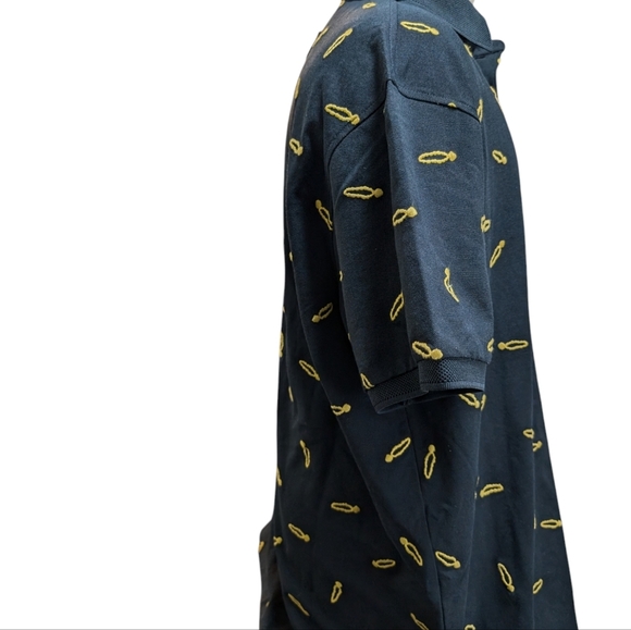 Eastside Golf Polo Shirt Men’s Black Cuban Link .Size XXL - Picture 4 of 9